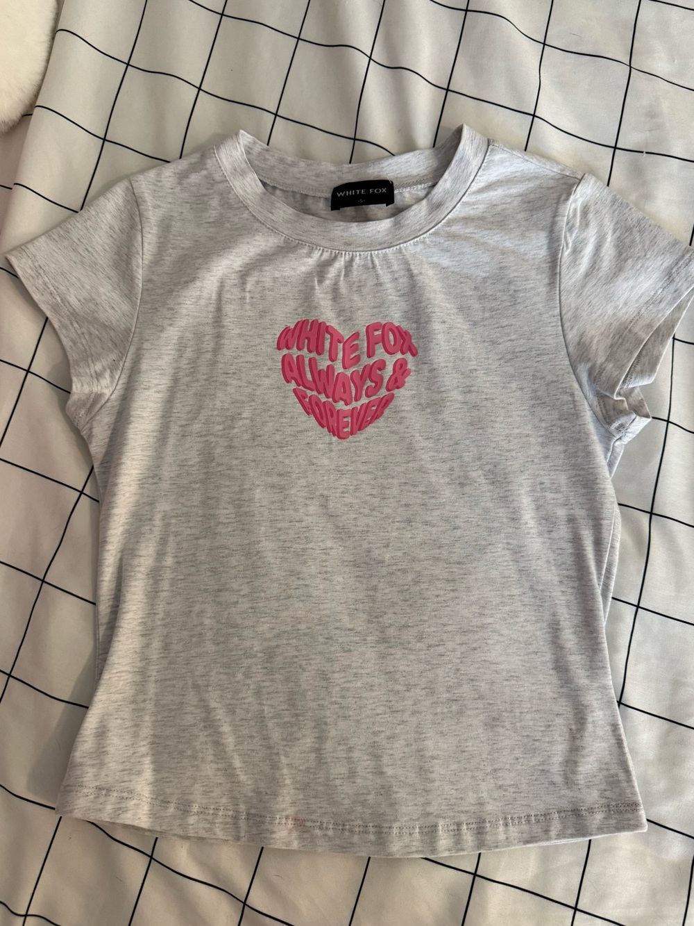White Fox Baby Tee